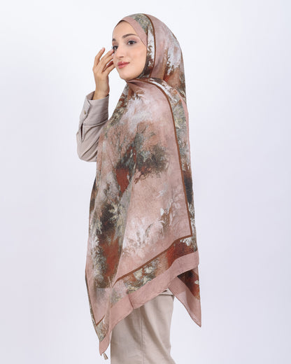 Soft Bambu Kraş Şal D038 Somon
