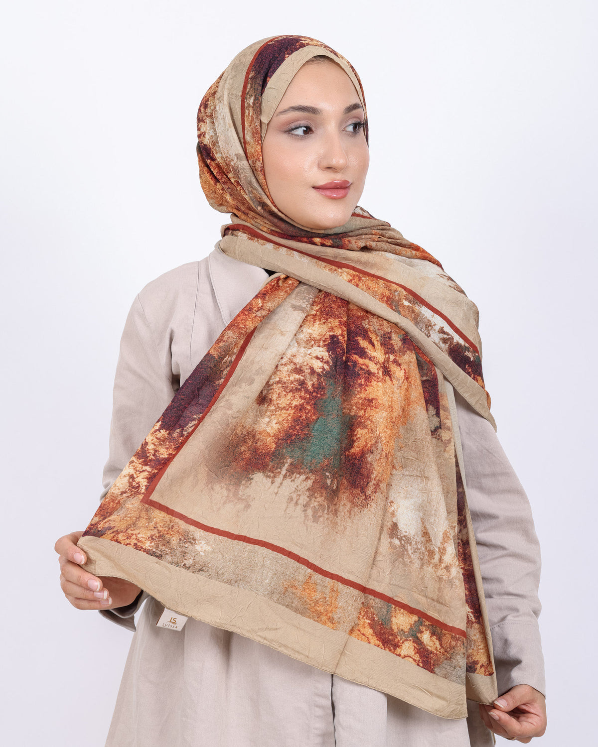Soft Bambu Kraş Şal D038 Gold
