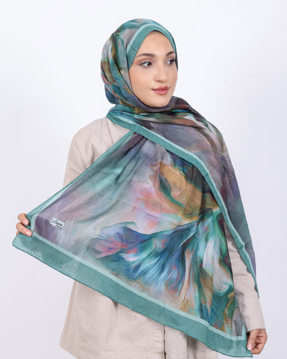 Soft Bambu Kraş Şal D039 Mint Yeşili