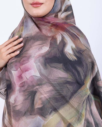 Soft Bambu Kraş Şal D039 Bej