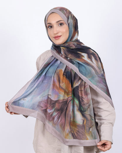 Soft Bambu Kraş Şal D039 Pudra
