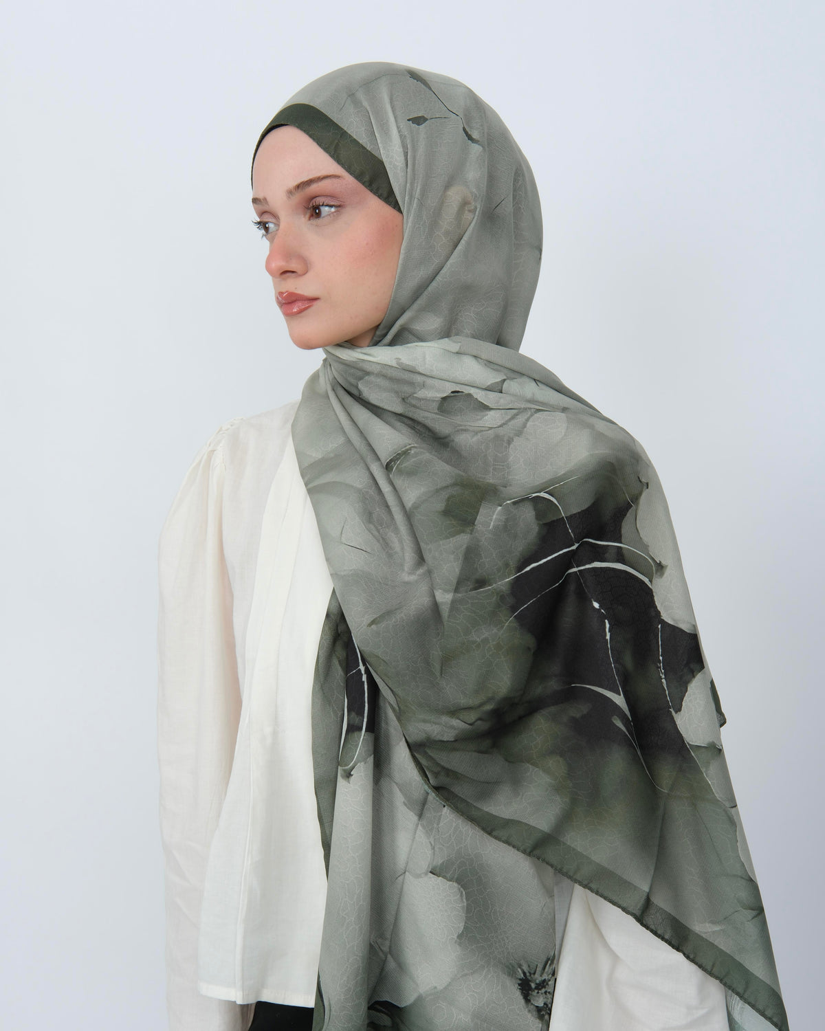 Pamuk Jakar Şal D080 Yeşil