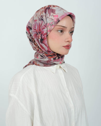 Organik Soft Eşarp D082 Kahverengi