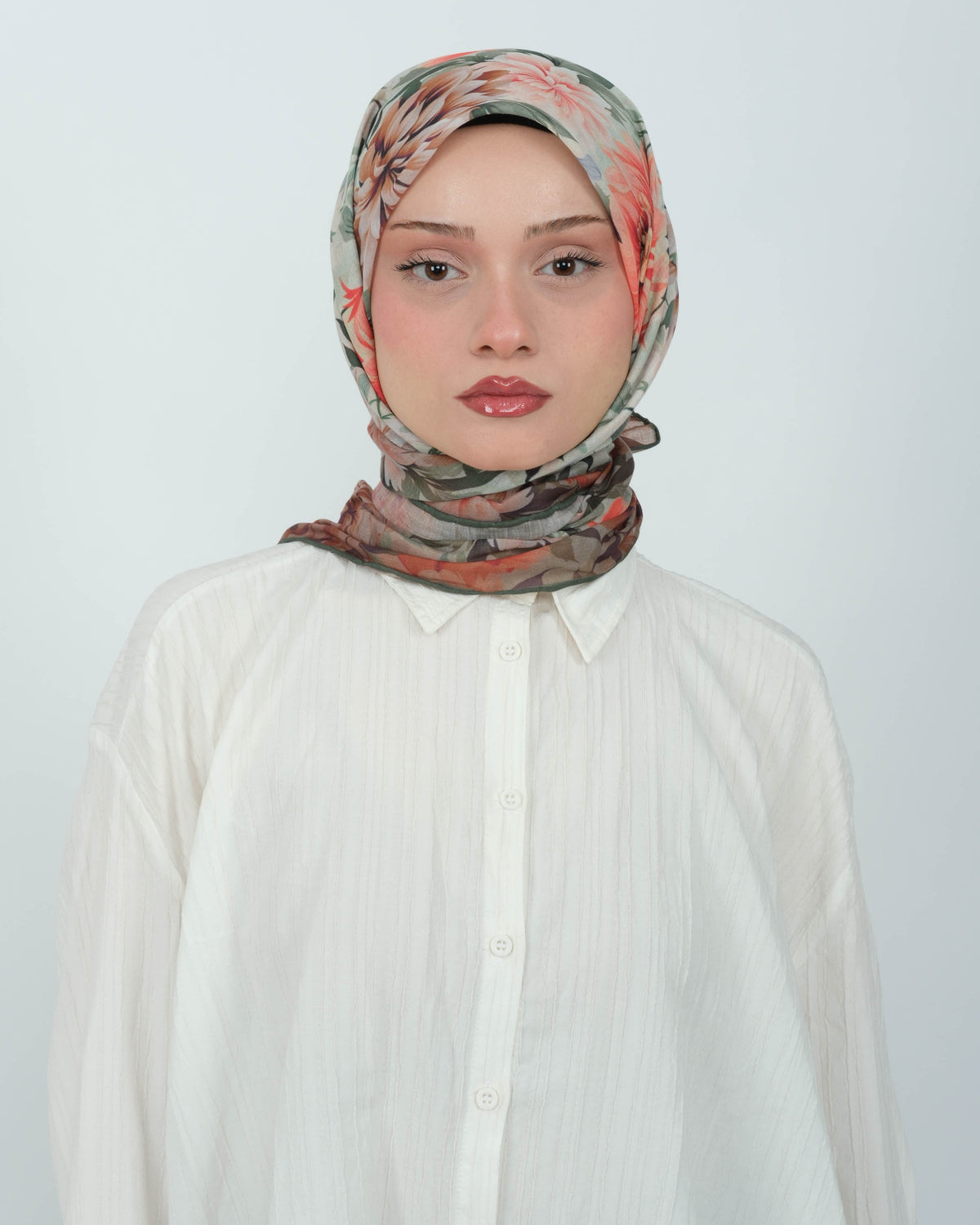 Organik Soft Eşarp D082 Yeşil