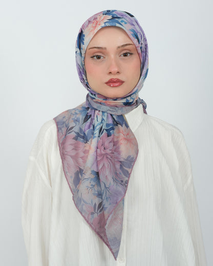 Organik Soft Eşarp D082 Lila