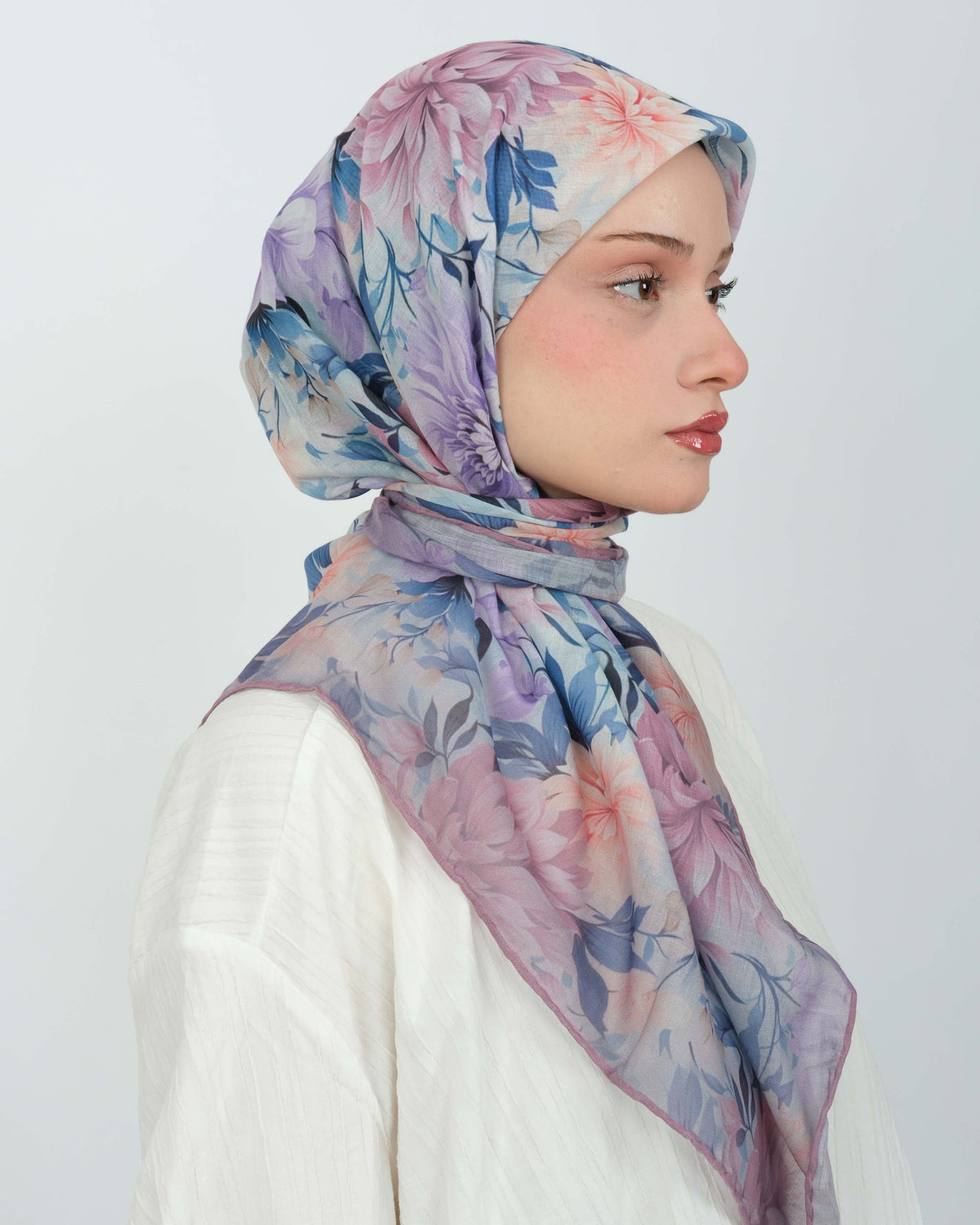 Organik Soft Eşarp D082 Lila