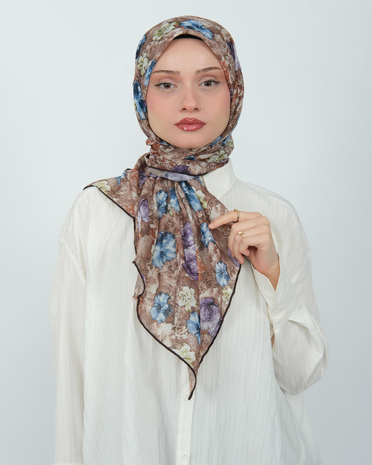 Organik Soft Eşarp D083 Siyah
