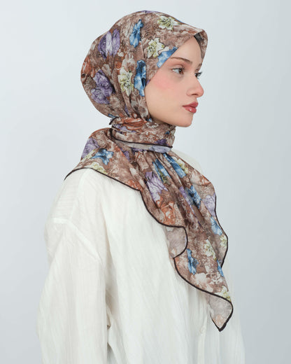 Organik Soft Eşarp D083 Siyah