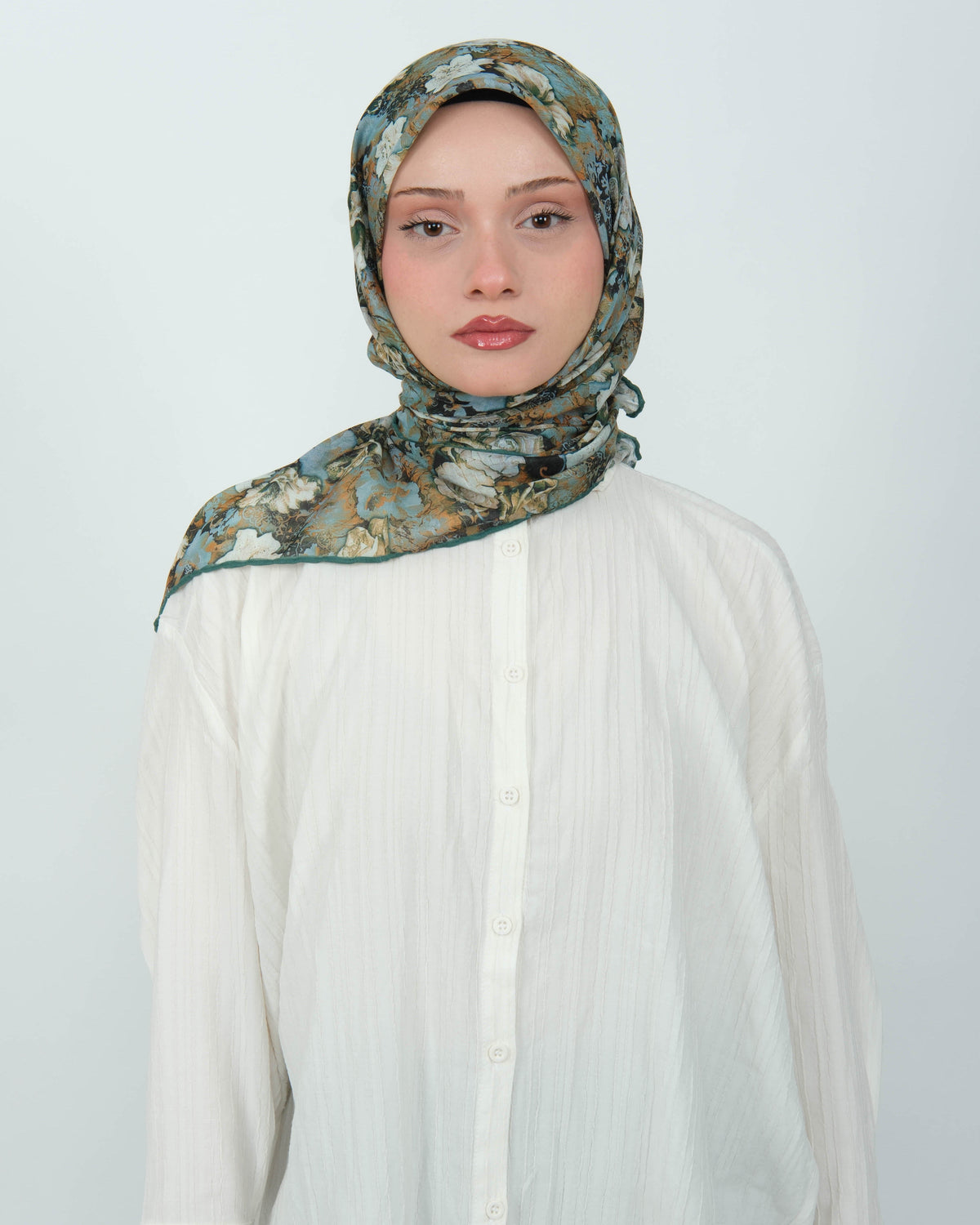 Organik Soft Eşarp D083 Mint Yeşili