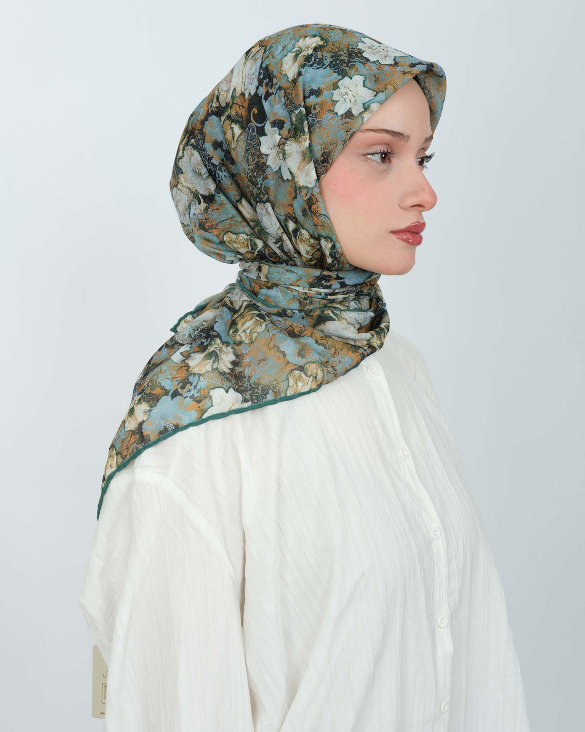 Organik Soft Eşarp D083 Mint Yeşili