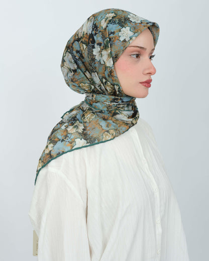 Organik Soft Eşarp D083 Mint Yeşili