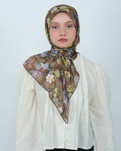 Organik Soft Eşarp D083 Açık Yeşil