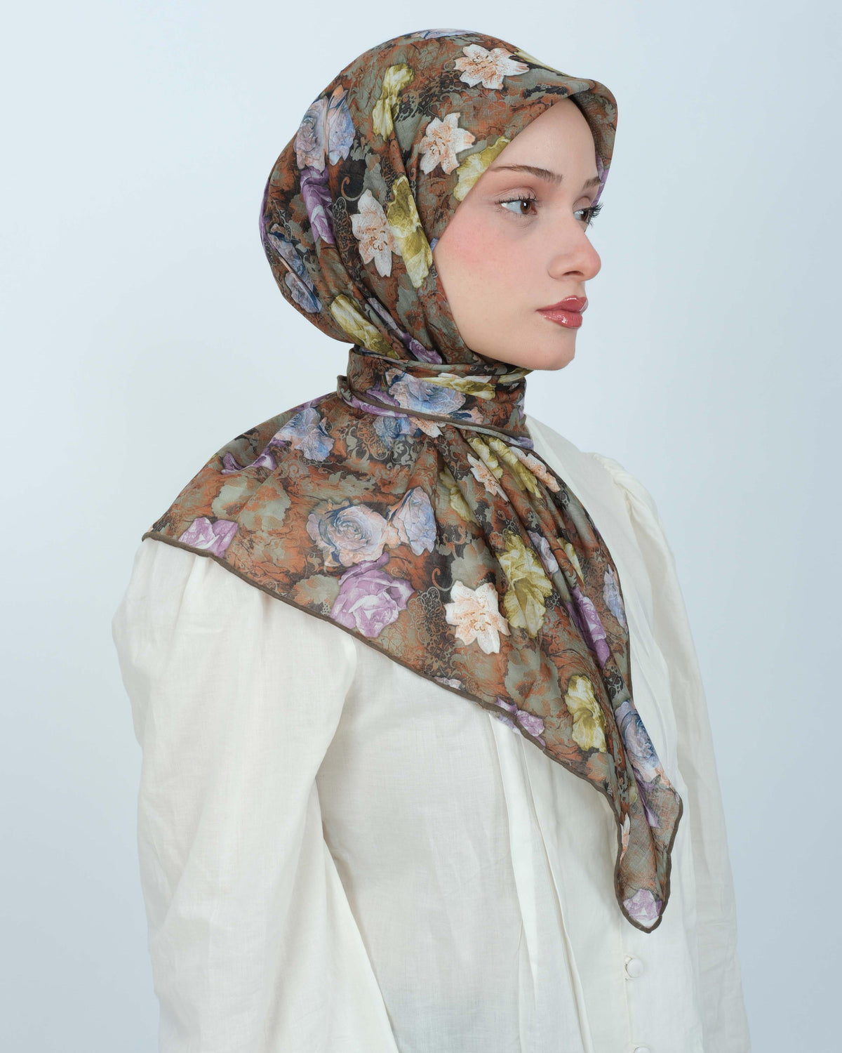 Organik Soft Eşarp D083 Açık Yeşil