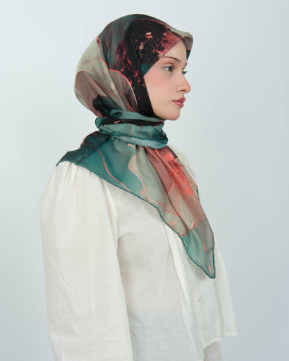 Organik Soft Eşarp D085 Mint Yeşili