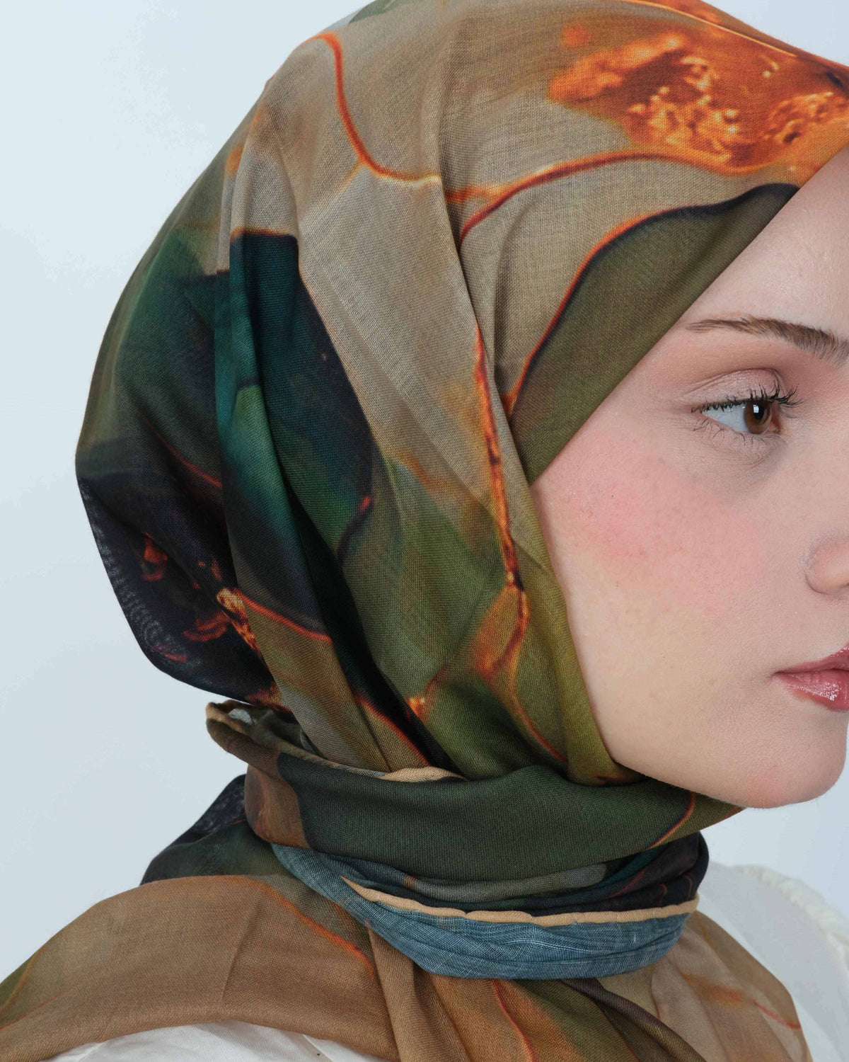Organik Soft Eşarp D085 Hardal