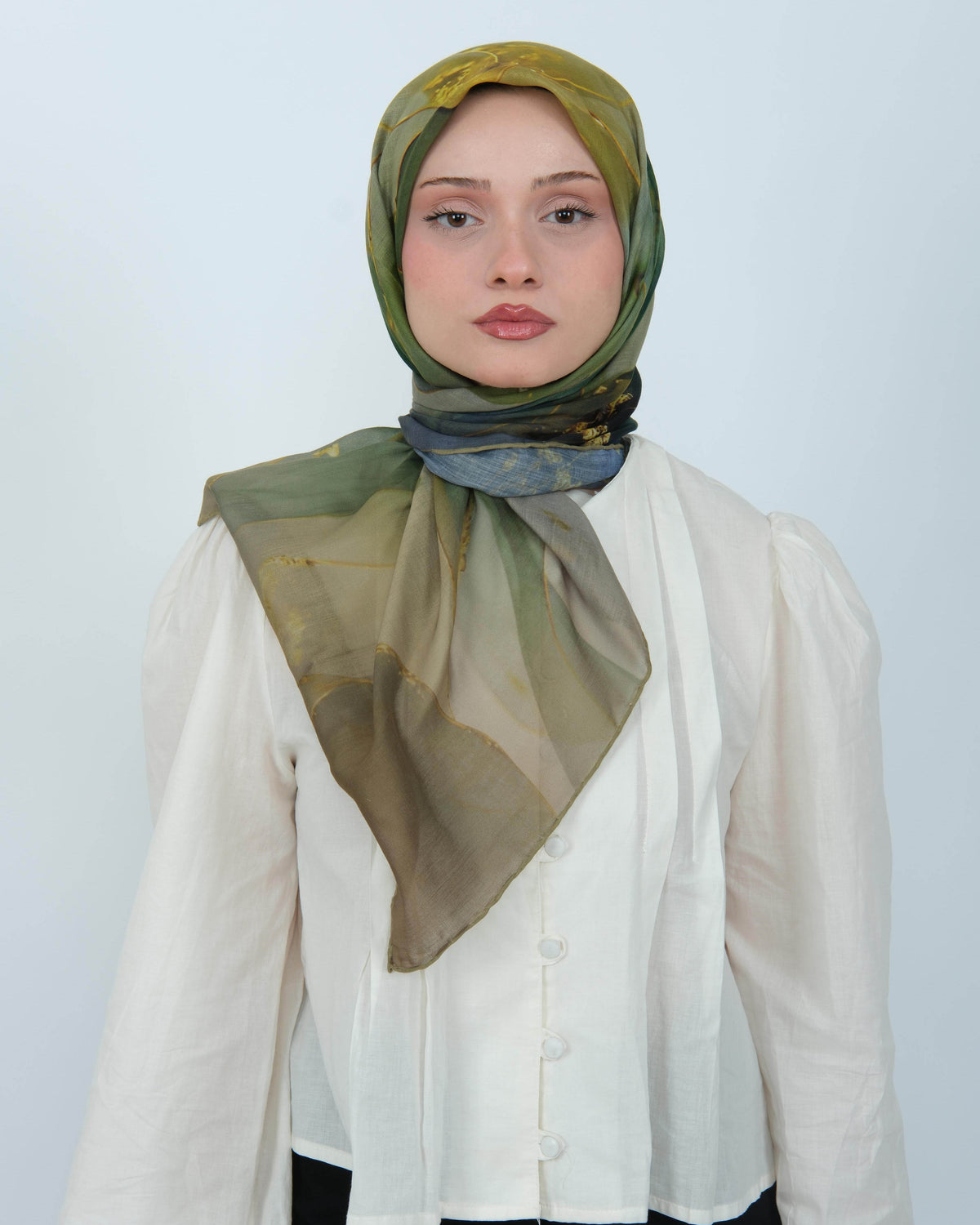 Organik Soft Eşarp D085 Açık Yeşil