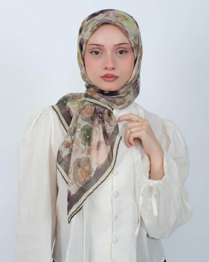 Organik Soft Eşarp D089 Açık Yeşil