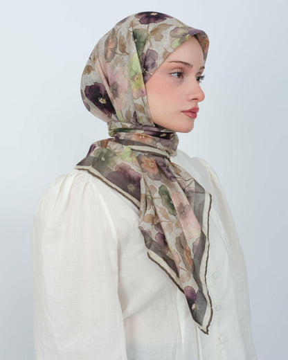 Organik Soft Eşarp D089 Açık Yeşil