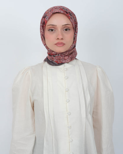 Organik Soft Eşarp D086 Kırmızı