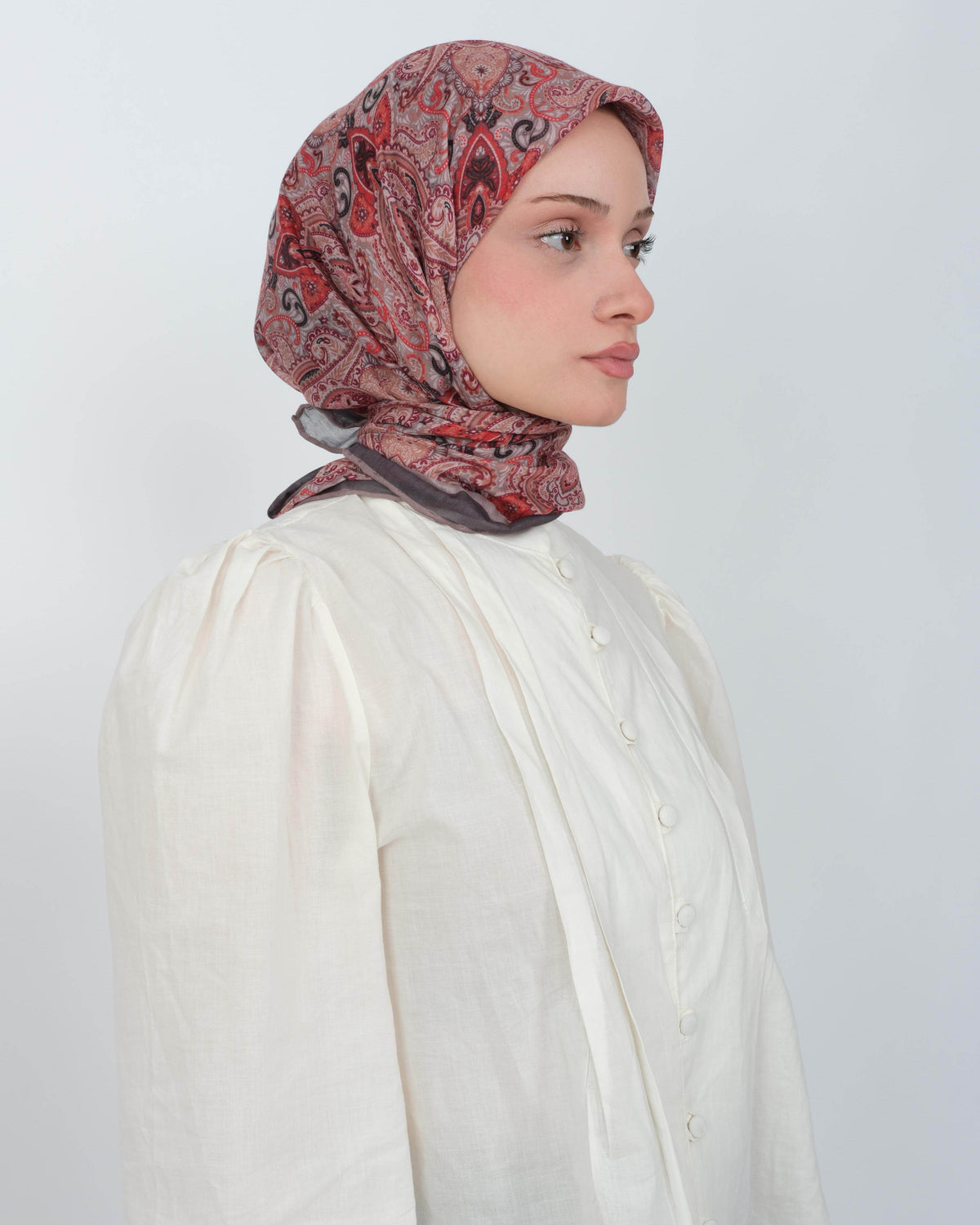 Organik Soft Eşarp D086 Kırmızı