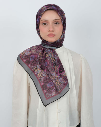 Organik Soft Eşarp D086 Mor