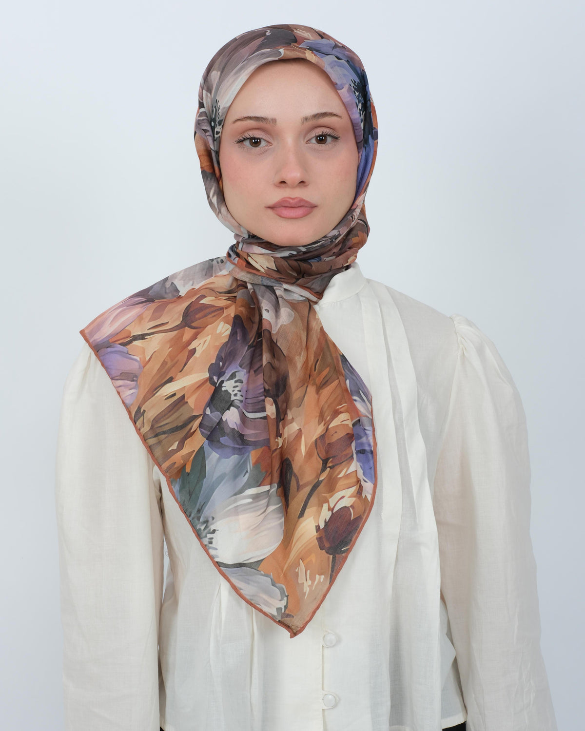 Organik Soft Eşarp D097 Hardal