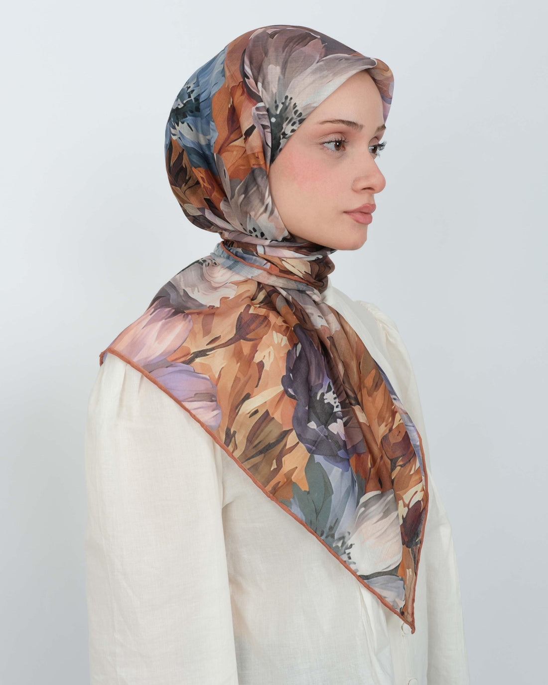 Organik Soft Eşarp D097 Hardal