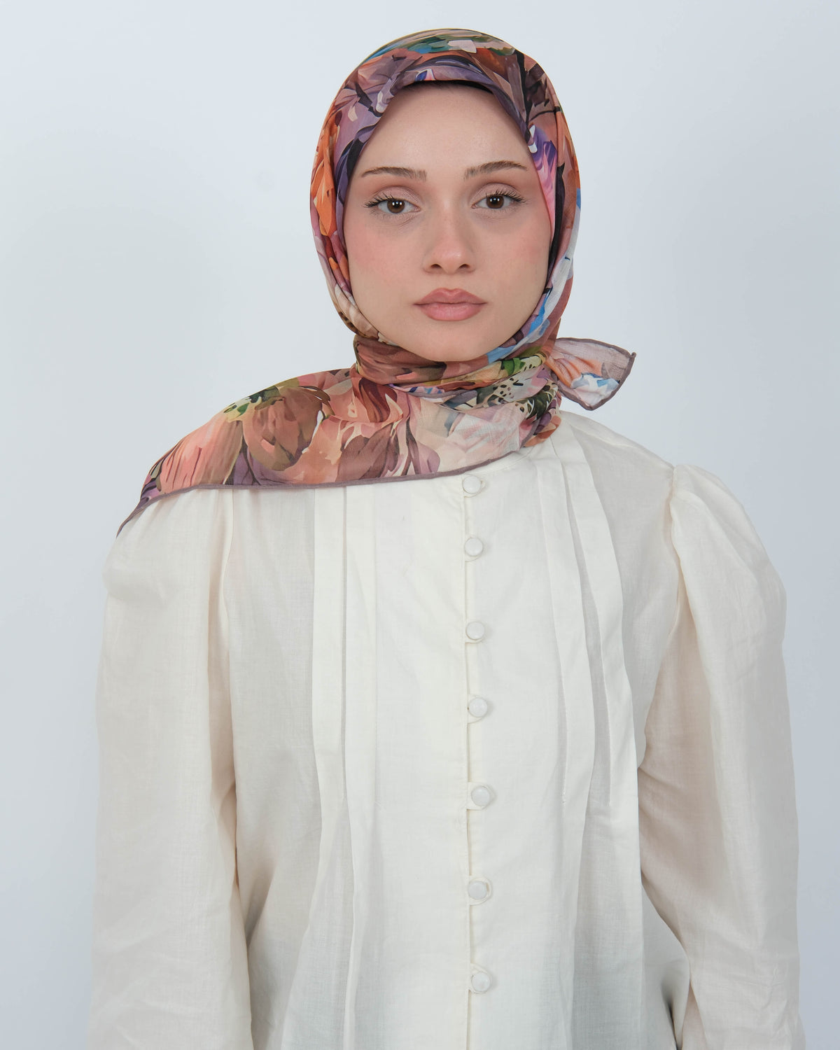 Organik Soft Eşarp D097 Gül Kurusu