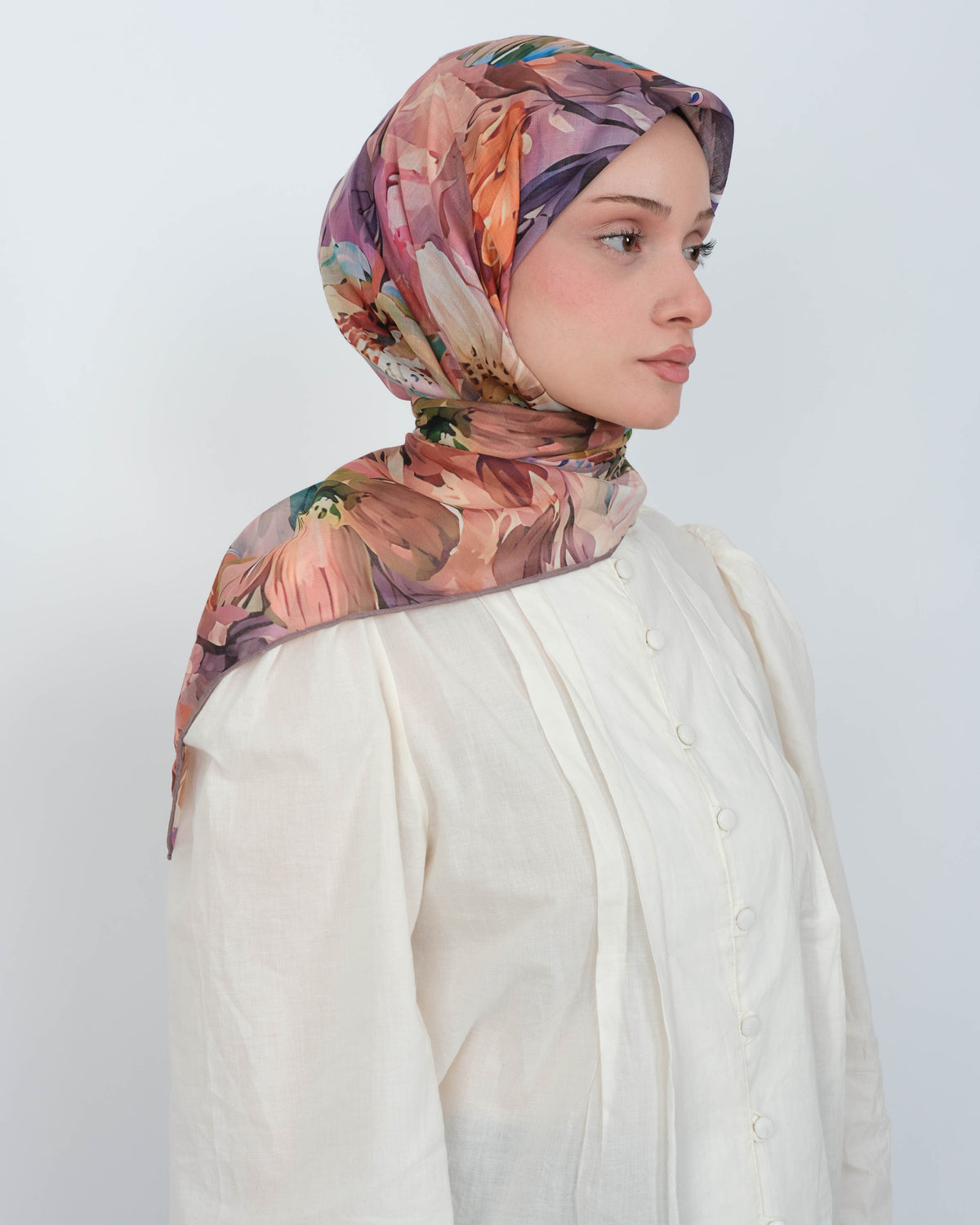 Organik Soft Eşarp D097 Gül Kurusu