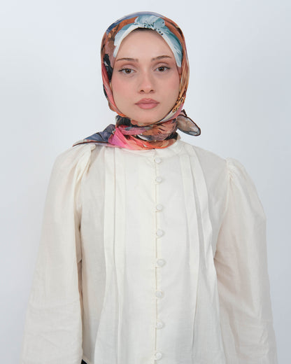 Organik Soft Eşarp D097 Kahverengi