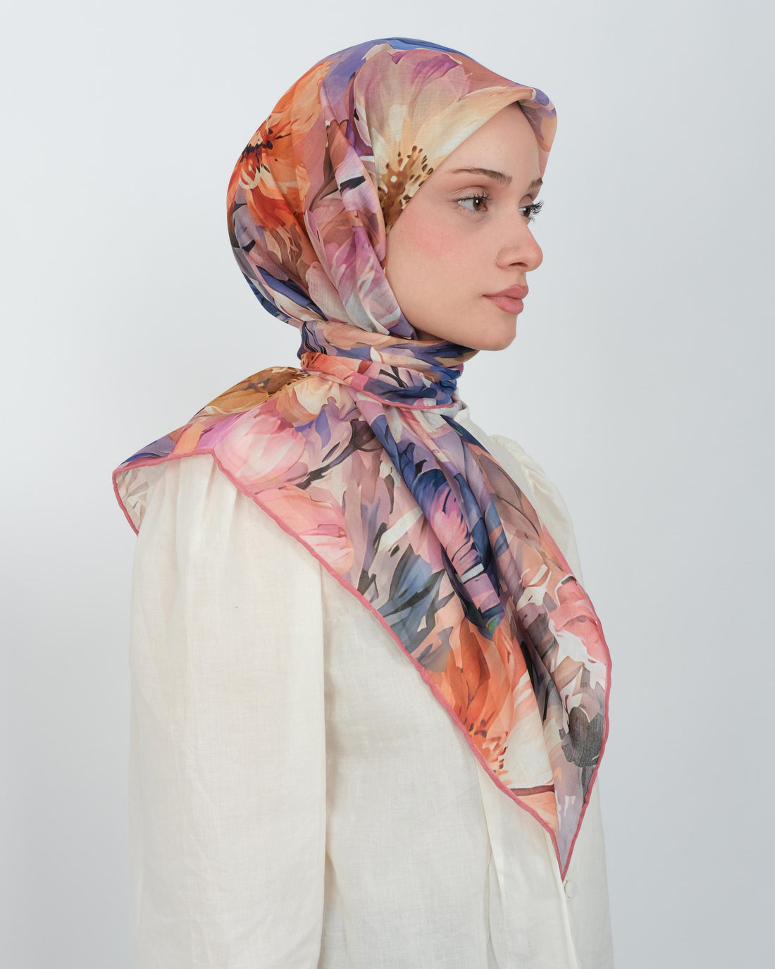 Organik Soft Eşarp D097 Pembe