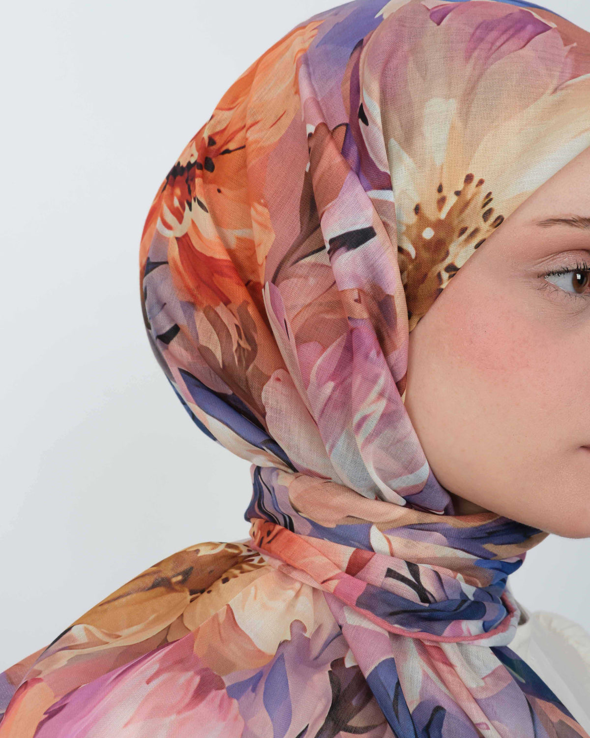 Organik Soft Eşarp D097 Pembe