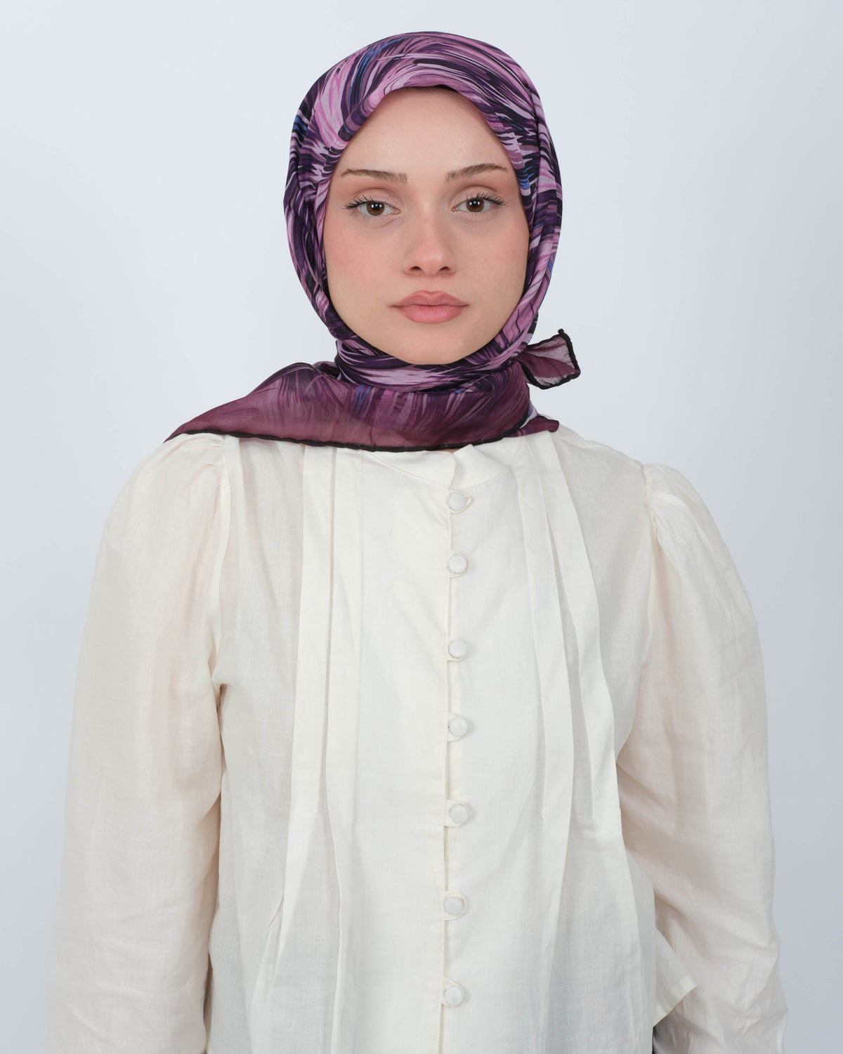 Organik Soft Eşarp D091 Mor