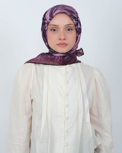 Organik Soft Eşarp D091 Mor