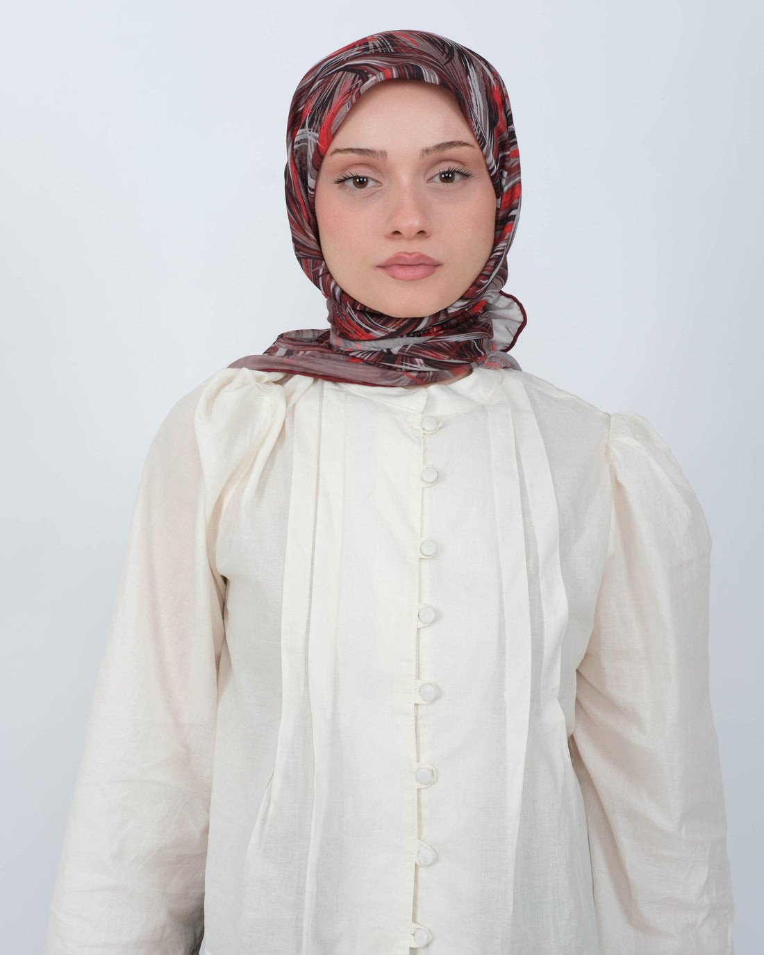 Organik Soft Eşarp D091 Bordo