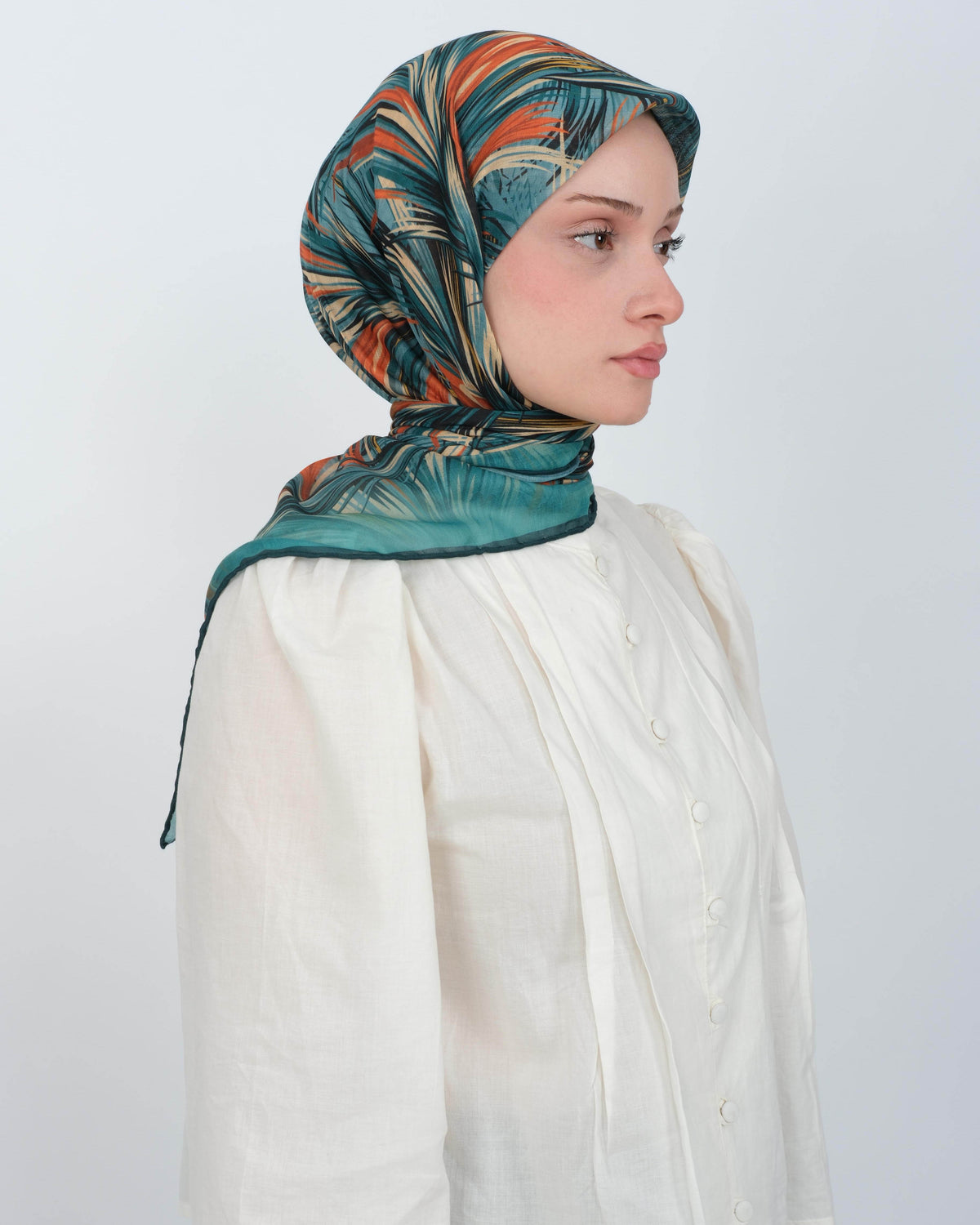 Organik Soft Eşarp D091 Mint Yeşili