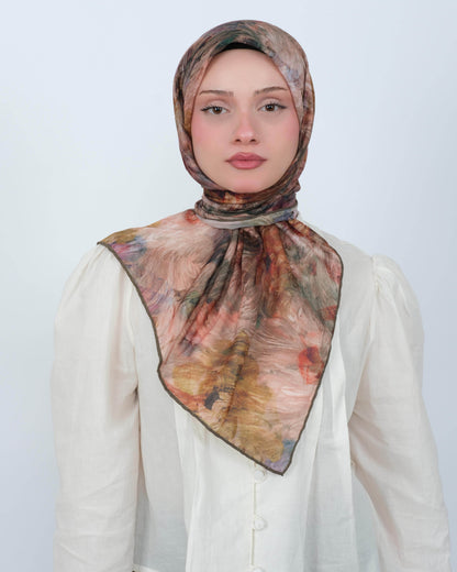 Organik Soft Eşarp D092 Yeşil