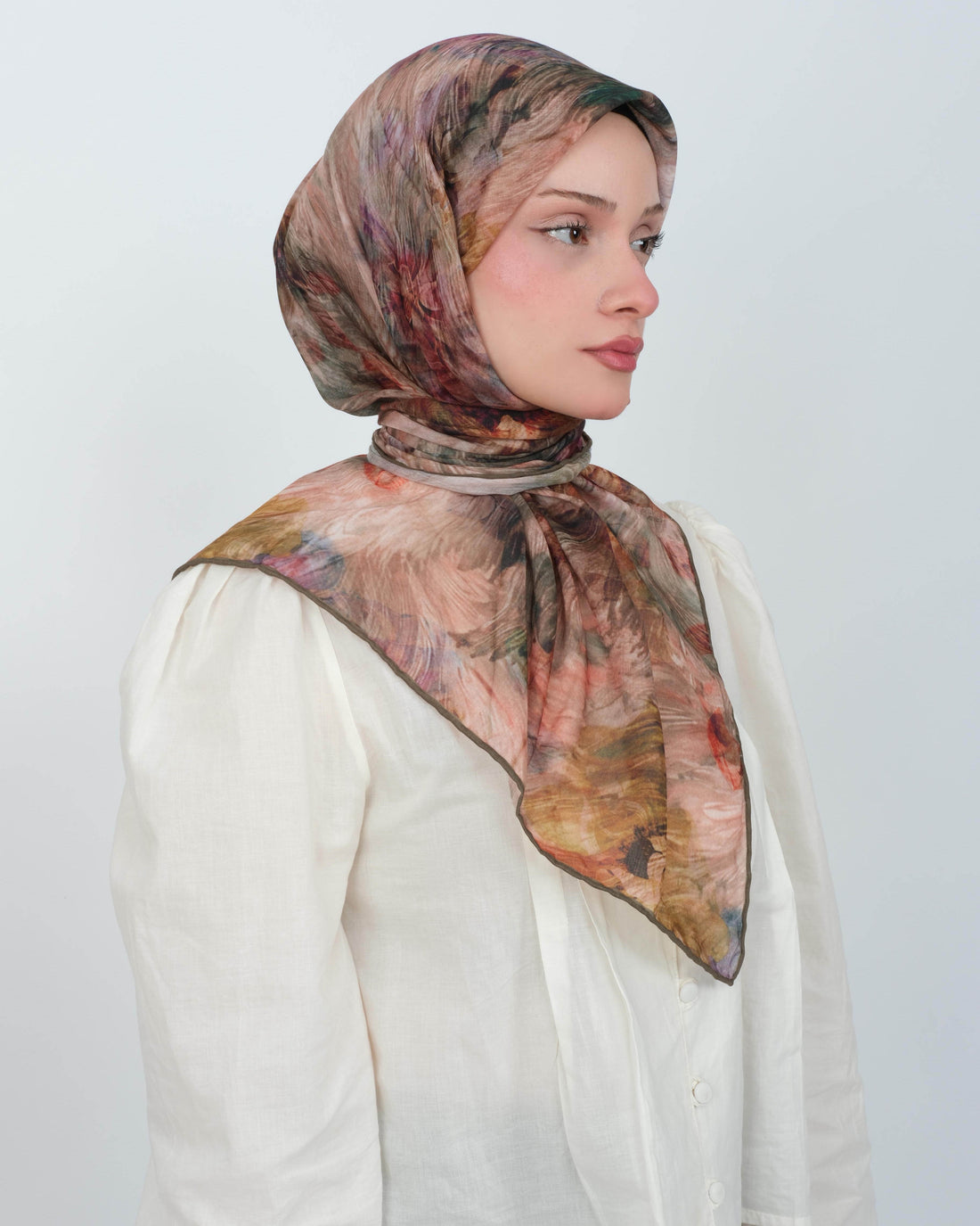 Organik Soft Eşarp D092 Yeşil