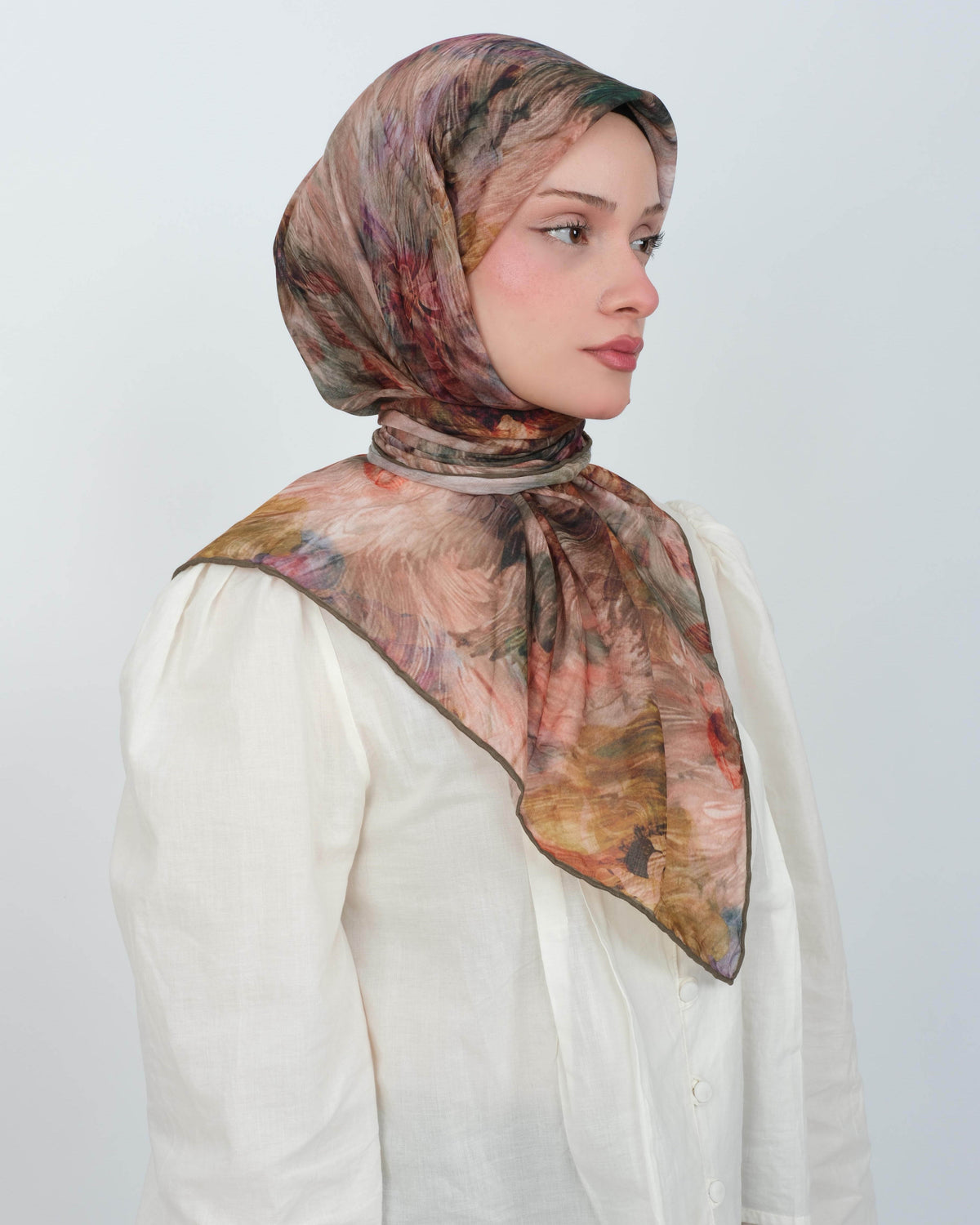 Organik Soft Eşarp D092 Yeşil