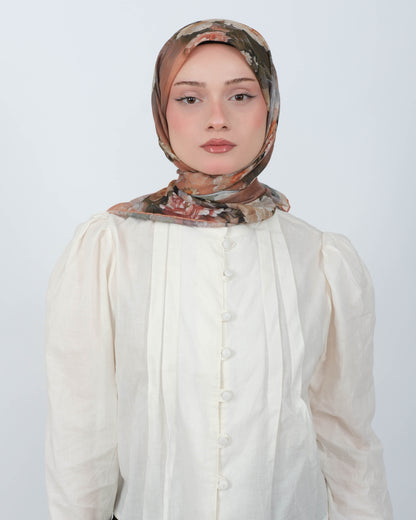 Organik Soft Eşarp D093 Somon