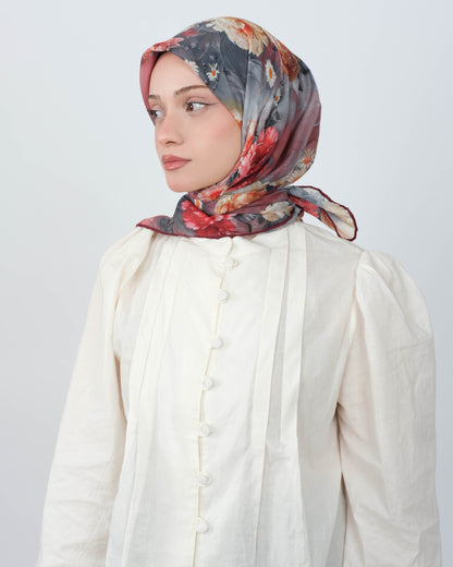 Organik Soft Eşarp D093 Bordo