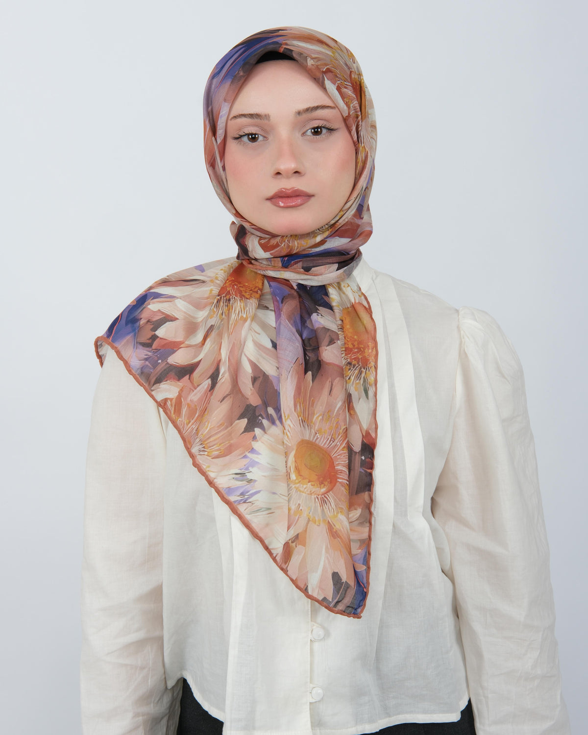 Organik Soft Eşarp D094 Hardal