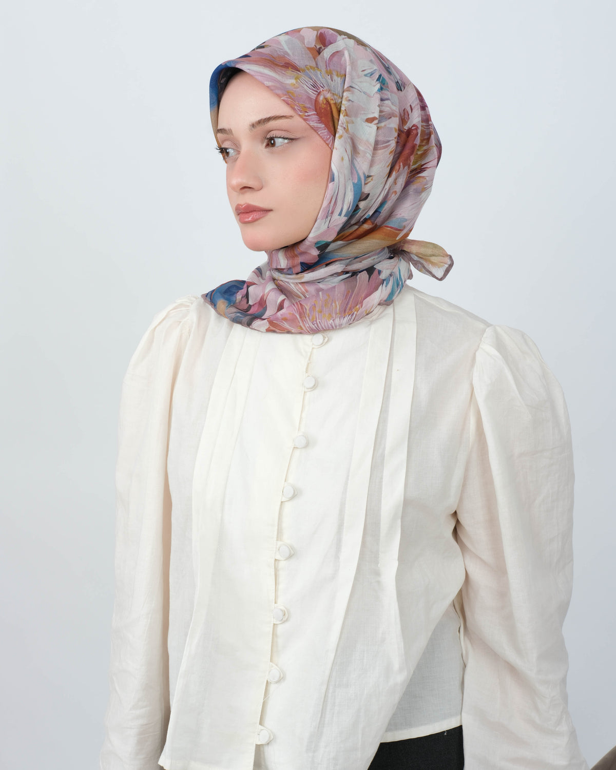 Organik Soft Eşarp D094 Gül Kurusu