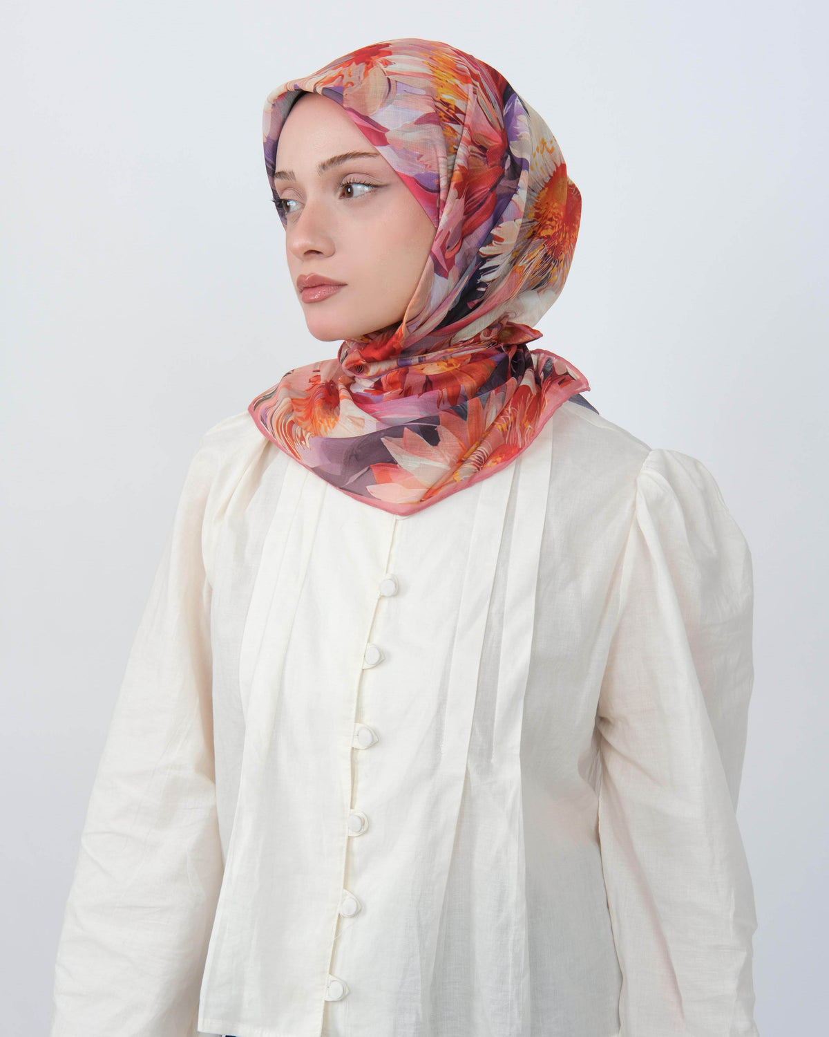 Organik Soft Eşarp D094 Pembe