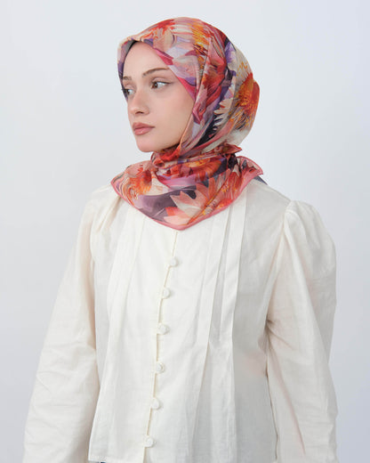 Organik Soft Eşarp D094 Pembe