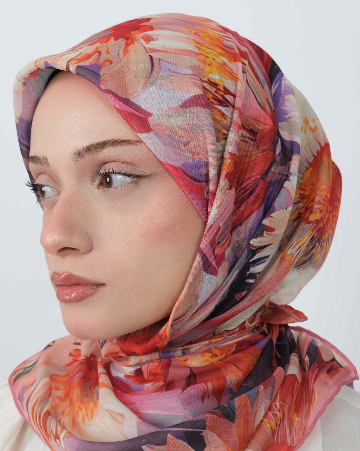 Organik Soft Eşarp D094 Pembe