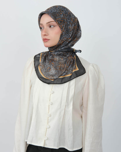 Organik Soft Eşarp D095 Gri