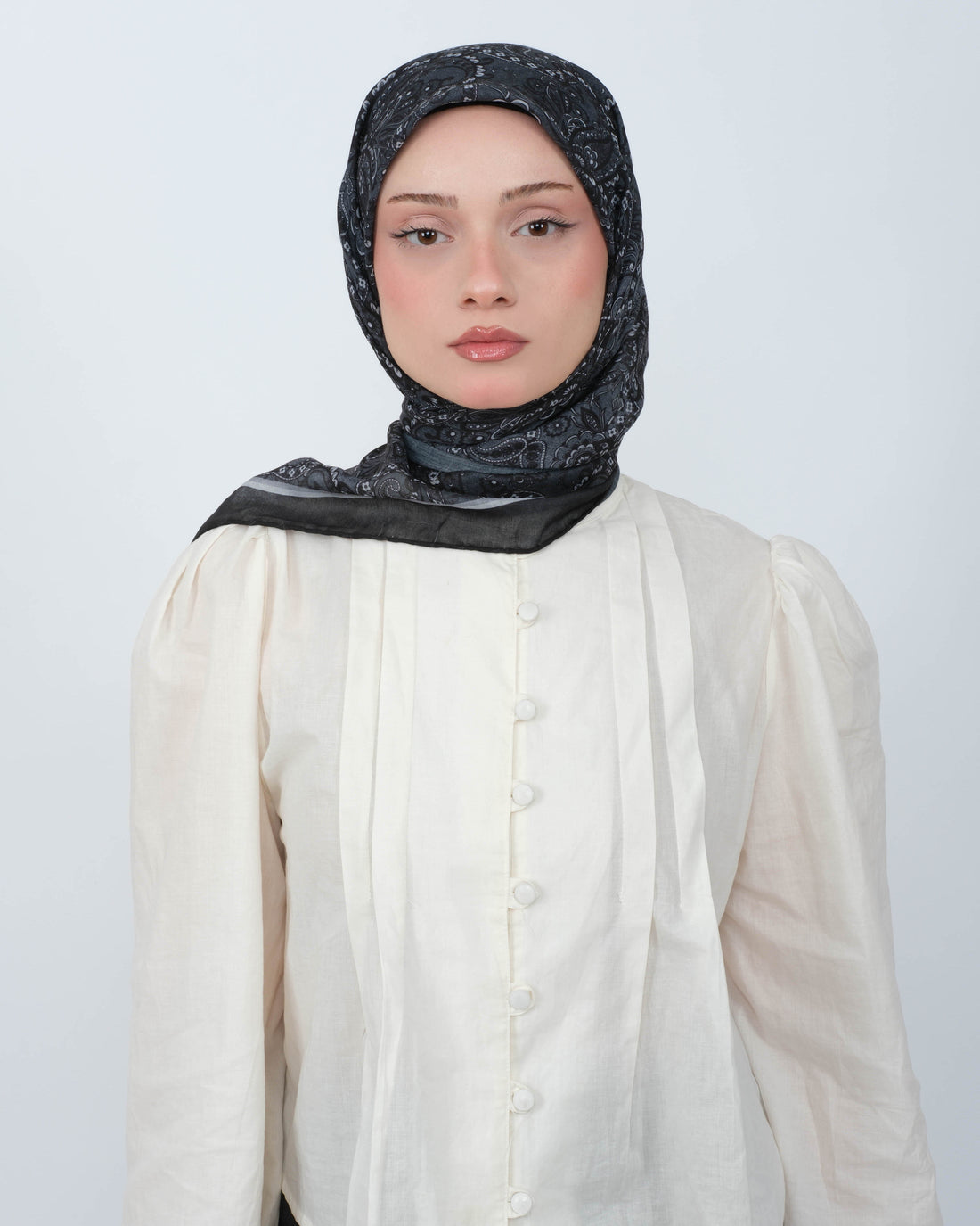 Organik Soft Eşarp D095 Siyah