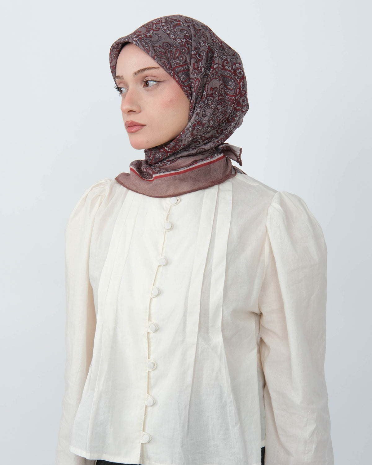 Organik Soft Eşarp D095 Gül Kurusu