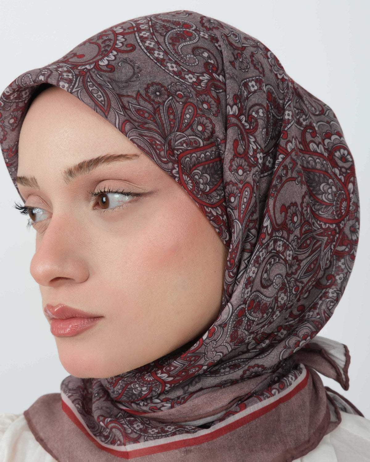 Organik Soft Eşarp D095 Gül Kurusu